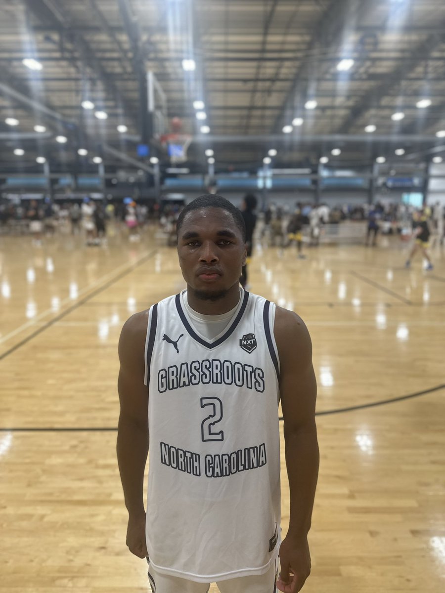 Cairo Hines came up Clutch for Grassroots NC with a game tying bucket to send it to overtime and a game winning layup to win it in sudden death. Hines was elite off the dribble, getting pass defenders with multiple moves. Hines ended with a game high 29 points.