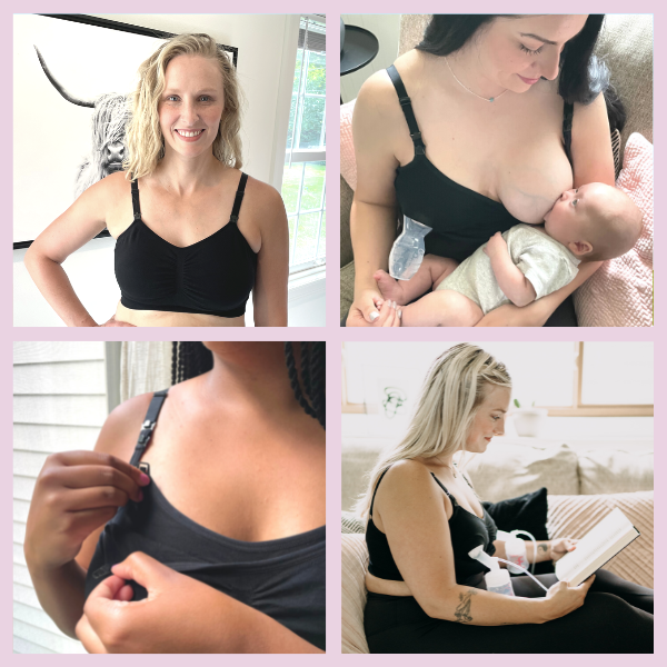 The hands-free pumping + nursing bra is a true game changer. While comfort and support are the priority, making it stylish and functional!