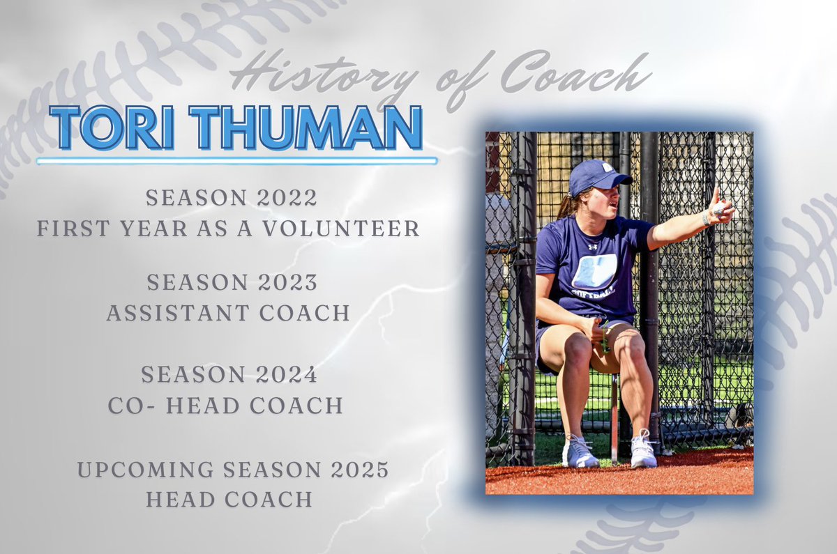occ_softball's tweet photo. Originally from Buffalo NY and a former JUCO All American herself, Coach is dedicated to growing the future of this program and sculpt student athletes into strong young women on and off the field. 

We’re excited for the future of our Lazer family led by Coach Thuman 💪🏽🥎⚡️ https://t.co/tCFN2XQt8h