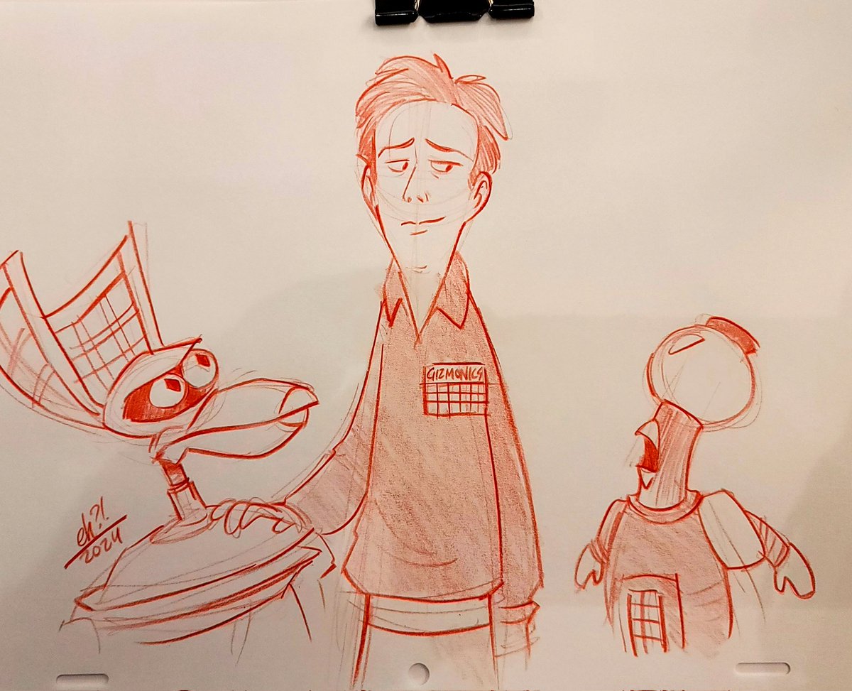 erin_humiston's tweet image. Dealing with the bots!

Another #plasticcitycomiccon #commission

#mst3k #joelhodgson #servo #tomservo #crow #cartoon #drawing #sketch #redpencil