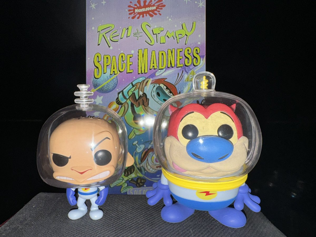 st_keith86's tweet image. What’s your Cartoon Fav? When growing up I loved REN and Stimpy. #FunkoPhotoADayChallange #FunkoJuly2024 @FunkoLeeM @dj3cb
