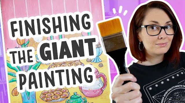 Kattvalk's tweet photo. New video! 

Do I LOVE it.. or HATE it? - GIANT Painting Part 2
https://t.co/n0ctssaETN https://t.co/rHg26M5Q53