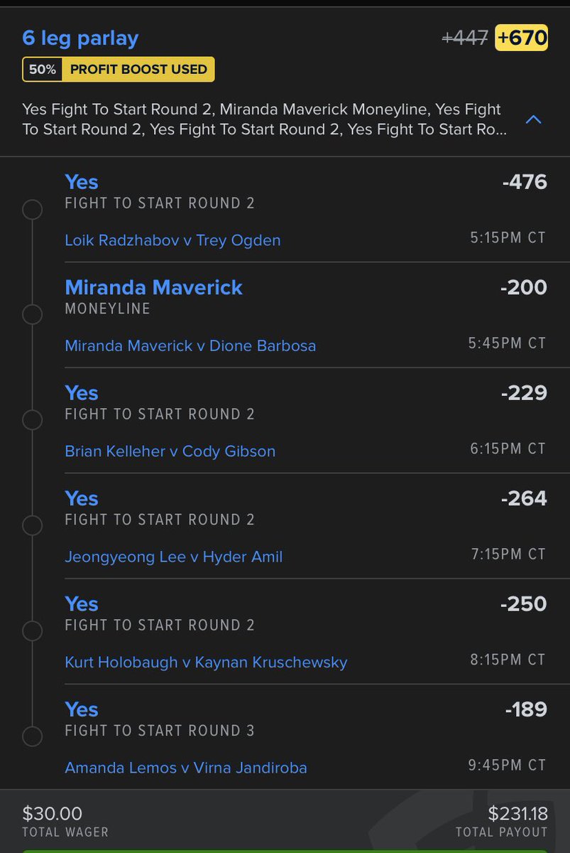 ONLY THING IM PLAYING FOR TODAY 🙏🏻

#mmaX #gamblingX #freebets