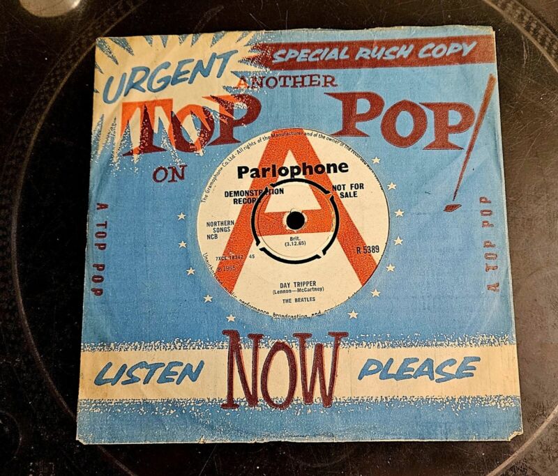 FabFourFanAttic's tweet photo. - Day Tripper  / We Can Work It Out (UK Parlophone DEMO 1965)  https://t.co/dKHxLOJzFR  #ad https://t.co/mAm3zp8Qgu