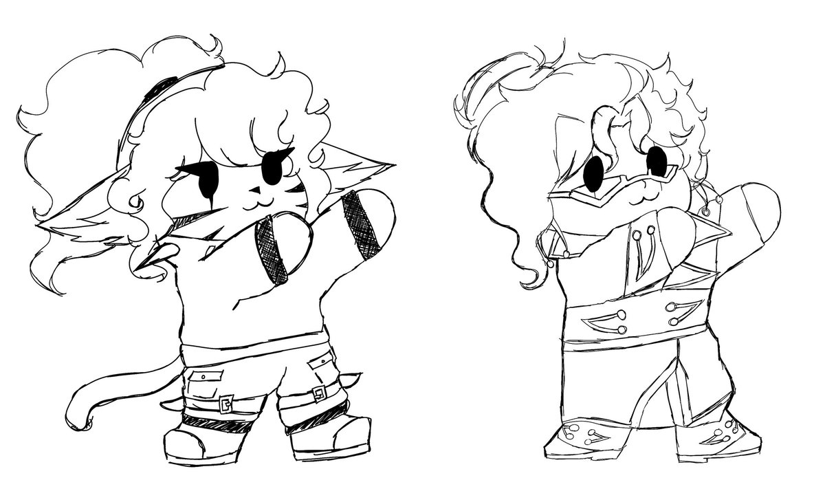 archiveanchan's tweet photo. Something about Annie wearing the pants and having messy hair in the relationship meanwhile Kakyoin is wearing the most long looking designer and nicely tidies up his hair is so silly, I love them so much 

#norian #ocxcanon https://t.co/jawOWTQRqw
