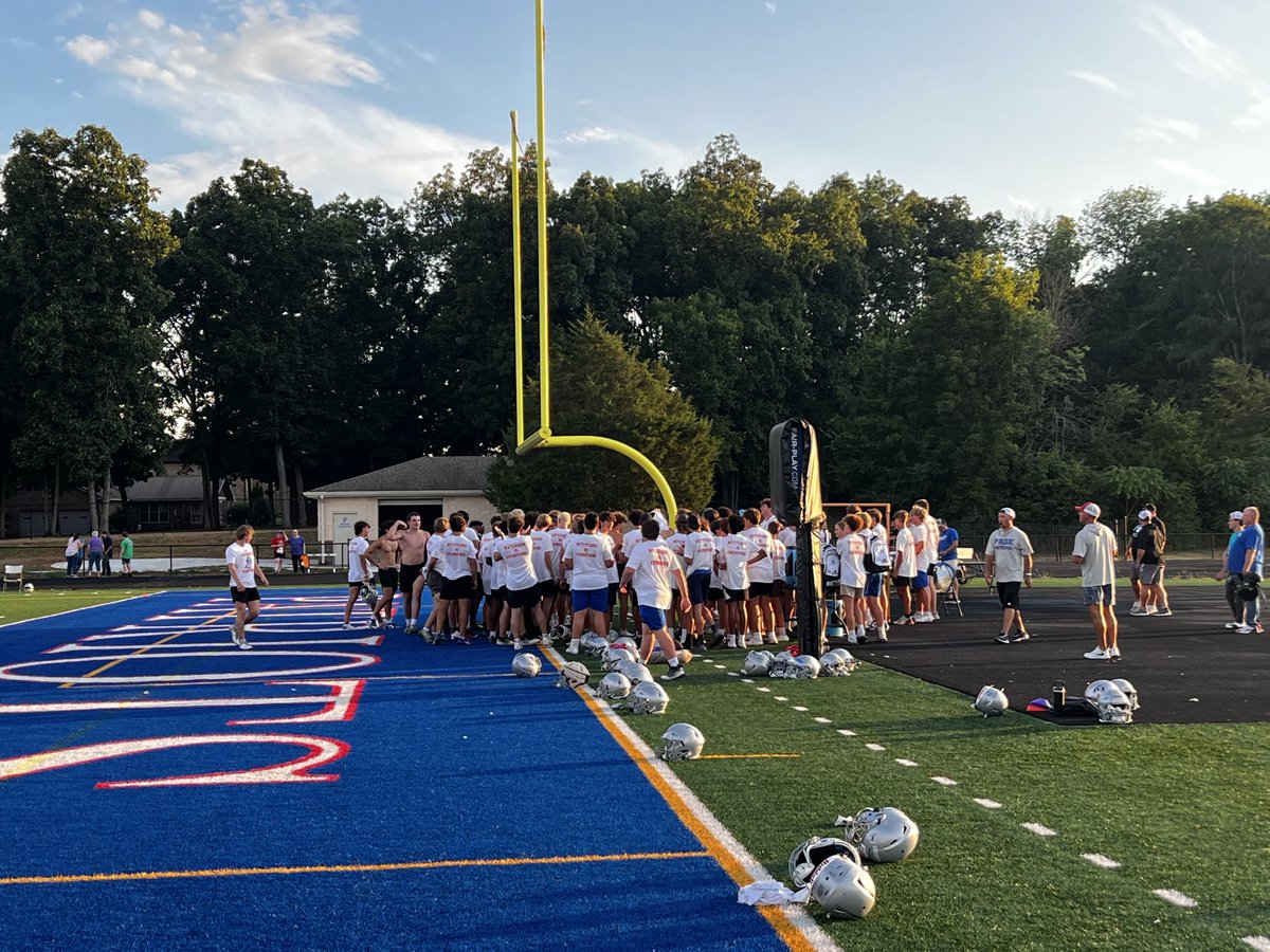 Are you ready for some Page Football‼️                 A team in sync‼️                               C A N’ T  W A I T‼️           34 days till kickoff ‼️
