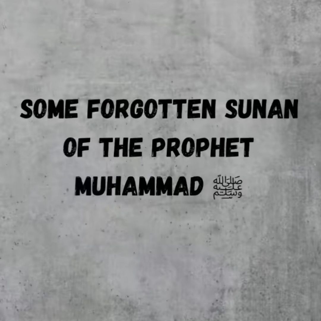 Cool_Ustaz's tweet photo. Some Forgotten Sunnah Of The Prophet Muhammad (ﷺ) 

Thread🧵 https://t.co/3wNdRWmVEI