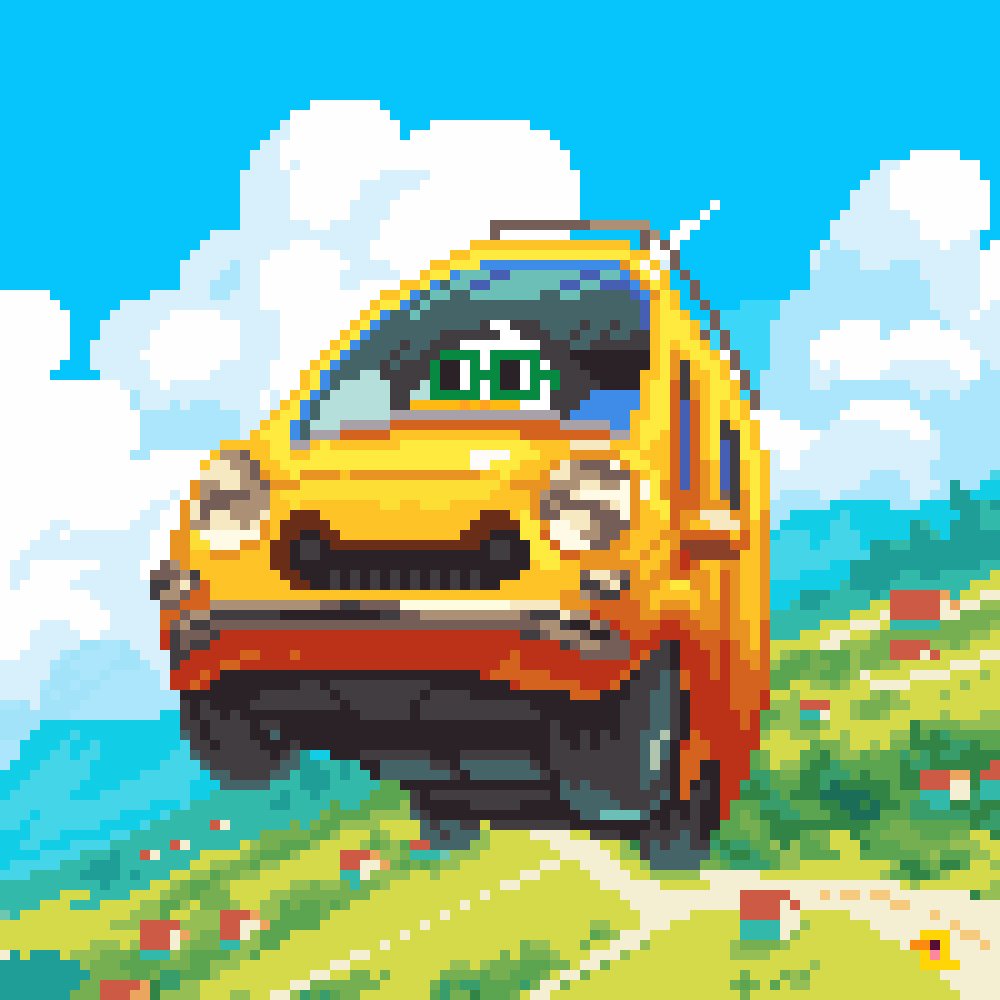 ٩(ᗒΘᗕ)و Soaring through the sky!! 🚀✨

#wipart  #pixelart 

<a href="/VrbsDAO/">Vrbs ▀▄▀</a> 
▀▄▀ vrbs.build