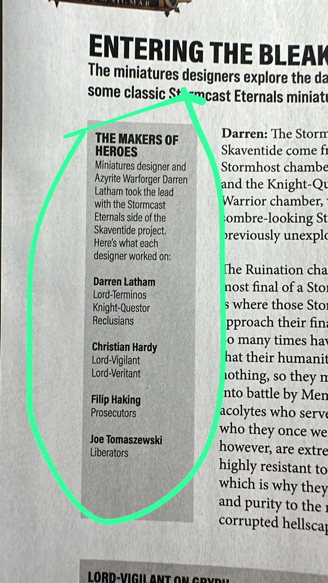 Sughammer's tweet image. HELLO ACTUAL IN-DEPTH CREDITING?

You love to see it (I also love to see it)

👍

#warhammer #WarhammerCommunity