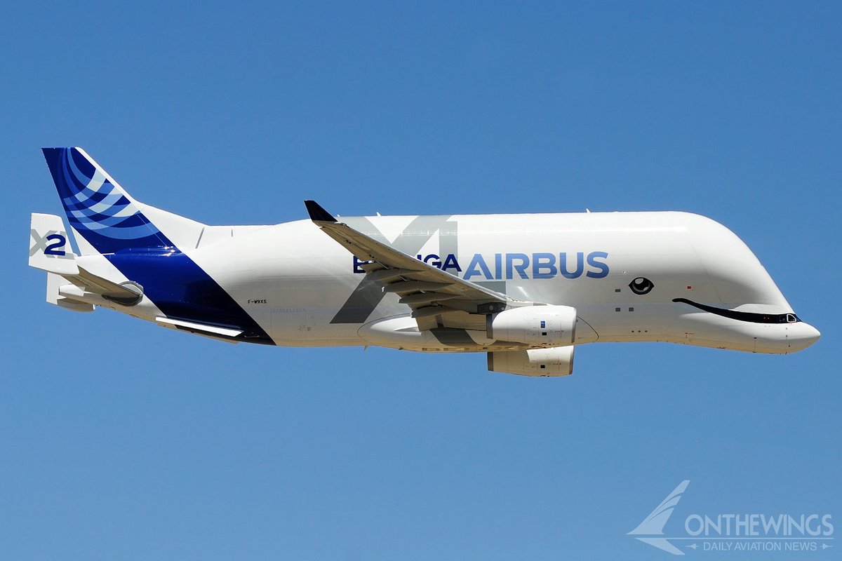Algunas personas creen que el actual Beluga XL basado en el A330 es bonito y otras que es muy feo. Lo mismo pasaba con el Beluga ST basado en el A300. 
¿Cuál es vuestra opinión?

🔁 Bonito
❤️ Feo