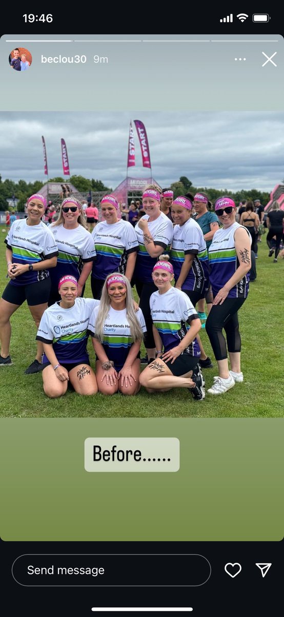 Rachel small (@rachismall) on Twitter photo So proud of <a href="/uhbtrust/">University Hospitals Birmingham</a> gynae girls doing the mud run today to raise money for the bereavement space for our patients, helping to bring some comfort in a devastating time - THANKYOU team gynae xx <a href="/BhavnaGokani/">Bhavna Gokani</a> <a href="/Traceynash28/">tracey nash</a> <a href="/MargaretGarbet6/">Margaret Garbett</a> So proud of <a href="/uhbtrust/">University Hospitals Birmingham</a> gynae girls doing the mud run today to raise money for the bereavement space for our patients, helping to bring some comfort in a devastating time - THANKYOU team gynae xx <a href="/BhavnaGokani/">Bhavna Gokani</a> <a href="/Traceynash28/">tracey nash</a> <a href="/MargaretGarbet6/">Margaret Garbett</a>