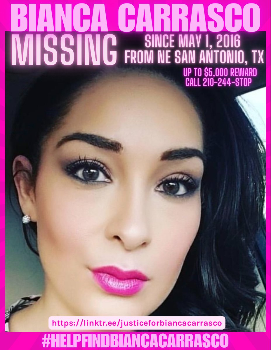 #helpfindbiancacarrasco #PinkForBianca