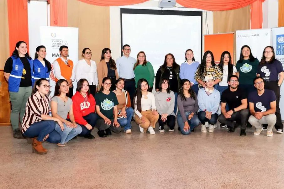 mambiente_py's tweet photo. Coronel Oviedo: Taller Regional con Jóvenes para Fortalecer la Estrategia Nacional de Conservación de la Biodiversidad https://t.co/1l6NILD4XA @rolandodbb @gybn_py @LaNacionPy @Launionam @Paravision5 https://t.co/eLmZgj0upz