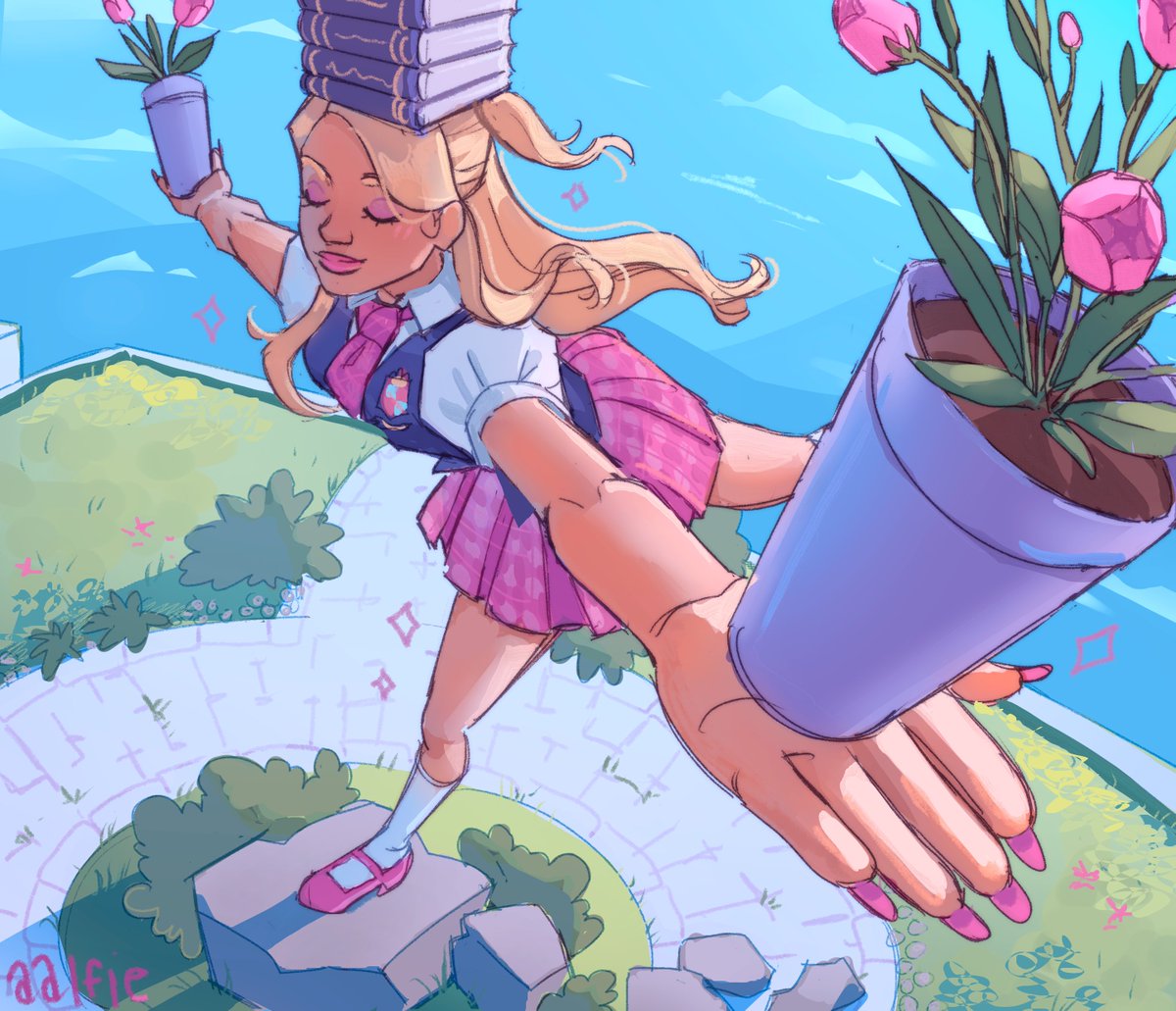 on top of the world 💕 #barbie #princesscharmschool