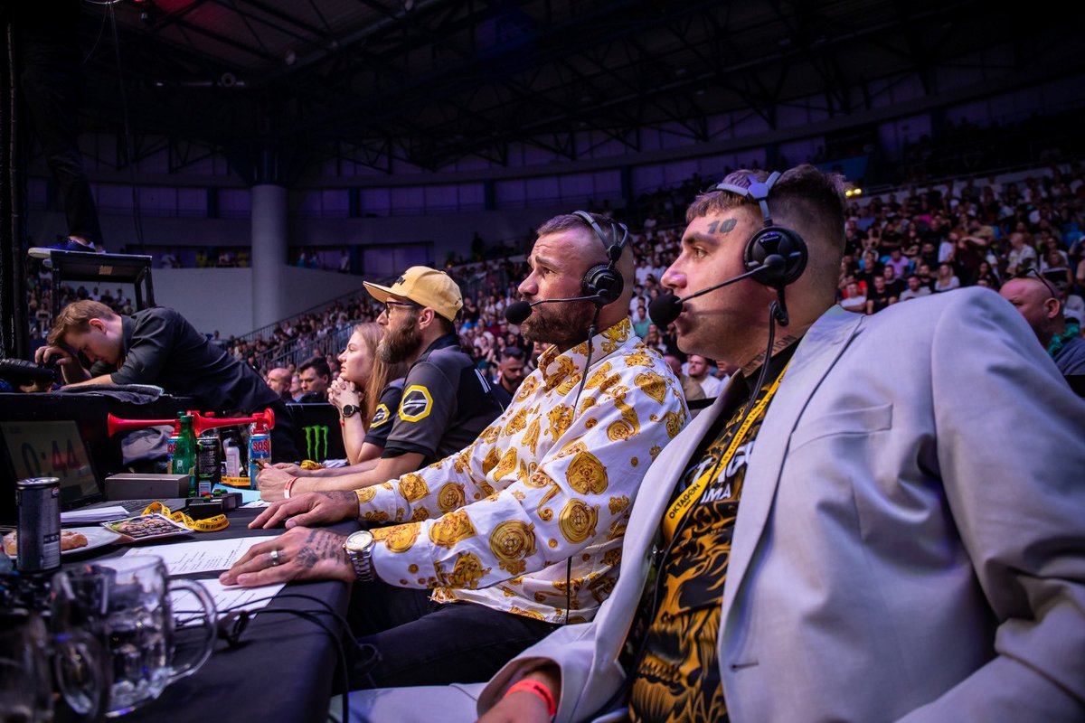 🎙️ Dnes veliká premiéra v <a href="/OktagonOfficial/">OKTAGON</a> 
#OKTAGON59 #oktagonmma