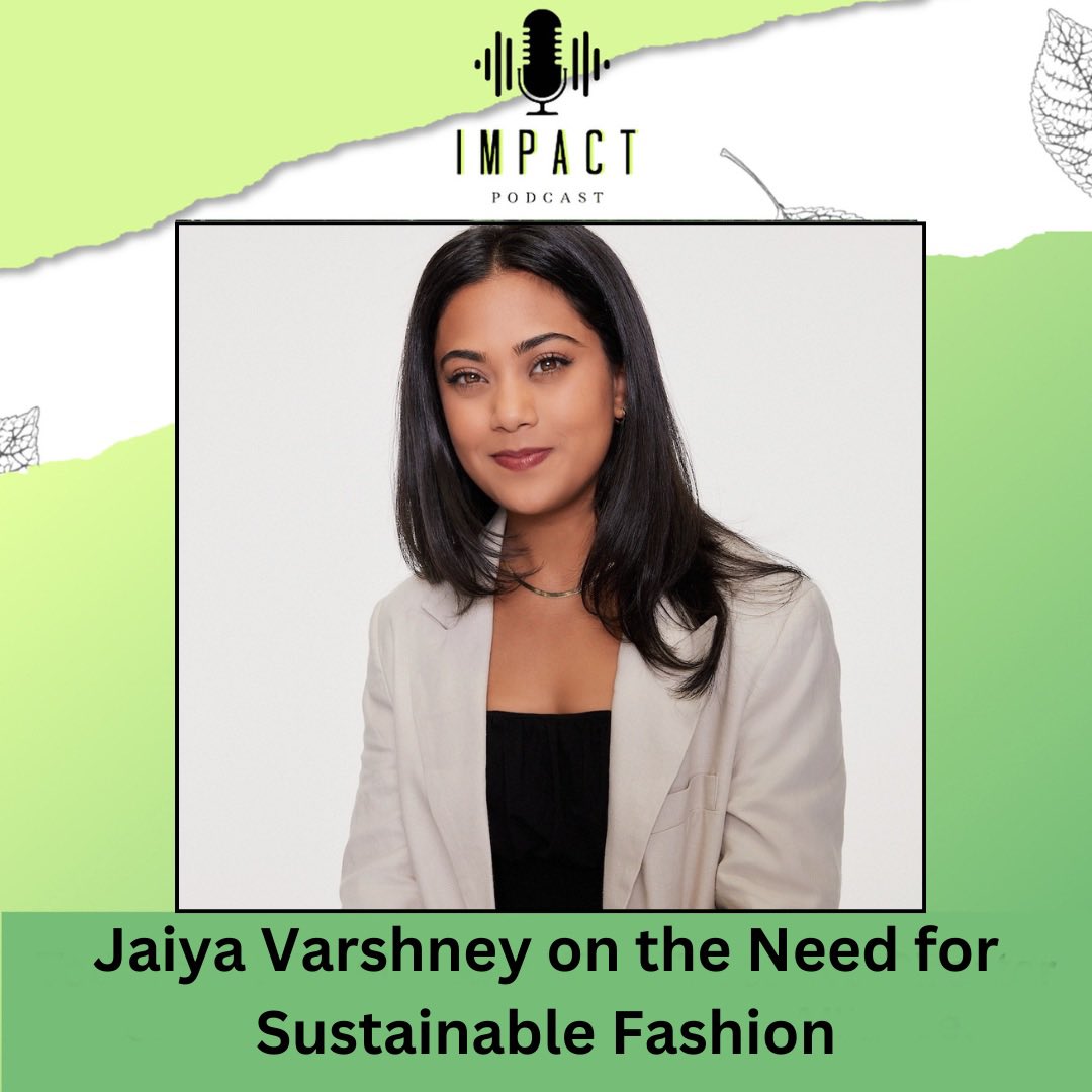 theimpactcast's tweet photo. Want to watch how our guest Jaiya Varshney did on the Eco1 Odyssey challenge ?  Check out the competition this summer on their YouTube channel.  

https://t.co/sdFffqlrnB https://t.co/DHAfKFxFpx
