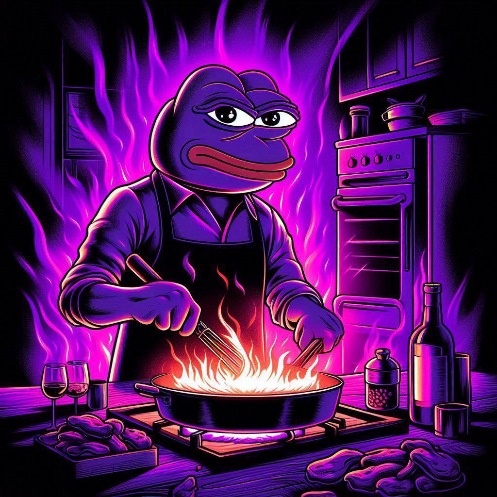 $PURPE is in the kitchen cooking. Things are getting hot real fast 🔥🥵🔥🥵 <a href="/aeyakovenko/">toly 🇺🇸</a> @chris_eths @SolanaClips <a href="/phantom/">Phantom</a> <a href="/purpledudenft/">PurpleDude</a> <a href="/SolCex_Exchange/">SolCex</a> <a href="/solana/">Solana</a> <a href="/SlorgoftheSlugs/">Slorg</a> <a href="/weremeow/">meow (🐱, 🐐)</a> <a href="/JupiterExchange/">Jupiter (🐱, 🐐)</a> <a href="/rajgokal/">raj 🖤</a> <a href="/CryptoWendyO/">Wendy O</a> <a href="/davidgokhshtein/">David Gokhshtein</a> <a href="/CryptoKrad/">Krad</a>