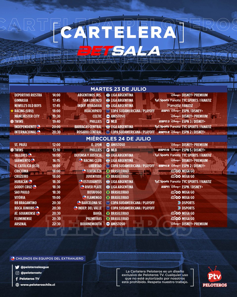 peloterosleague's tweet photo. #CarteleraPeloteros 🦵 https://t.co/bCYXJB6R3i