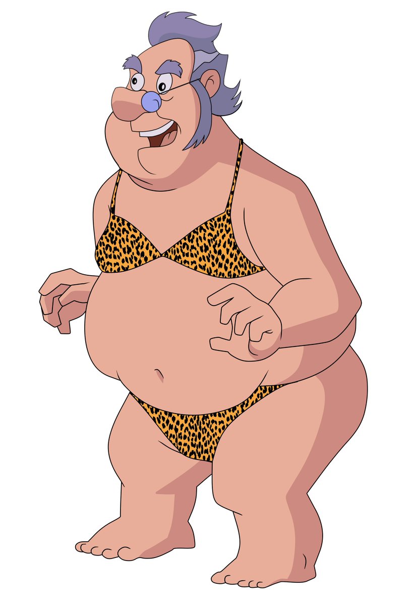 Glee_chan's tweet photo. @Phelous When I heard that Old Man joke about swimsuits..I had to.  Someone needed to step up. https://t.co/UV4RzhStvi