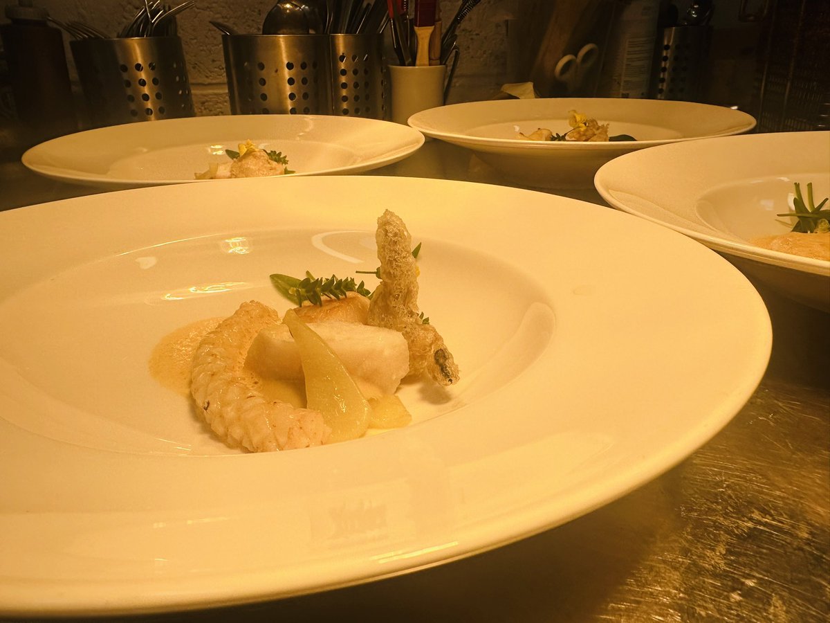 #Skye ingredients served with love. So delicious this evening