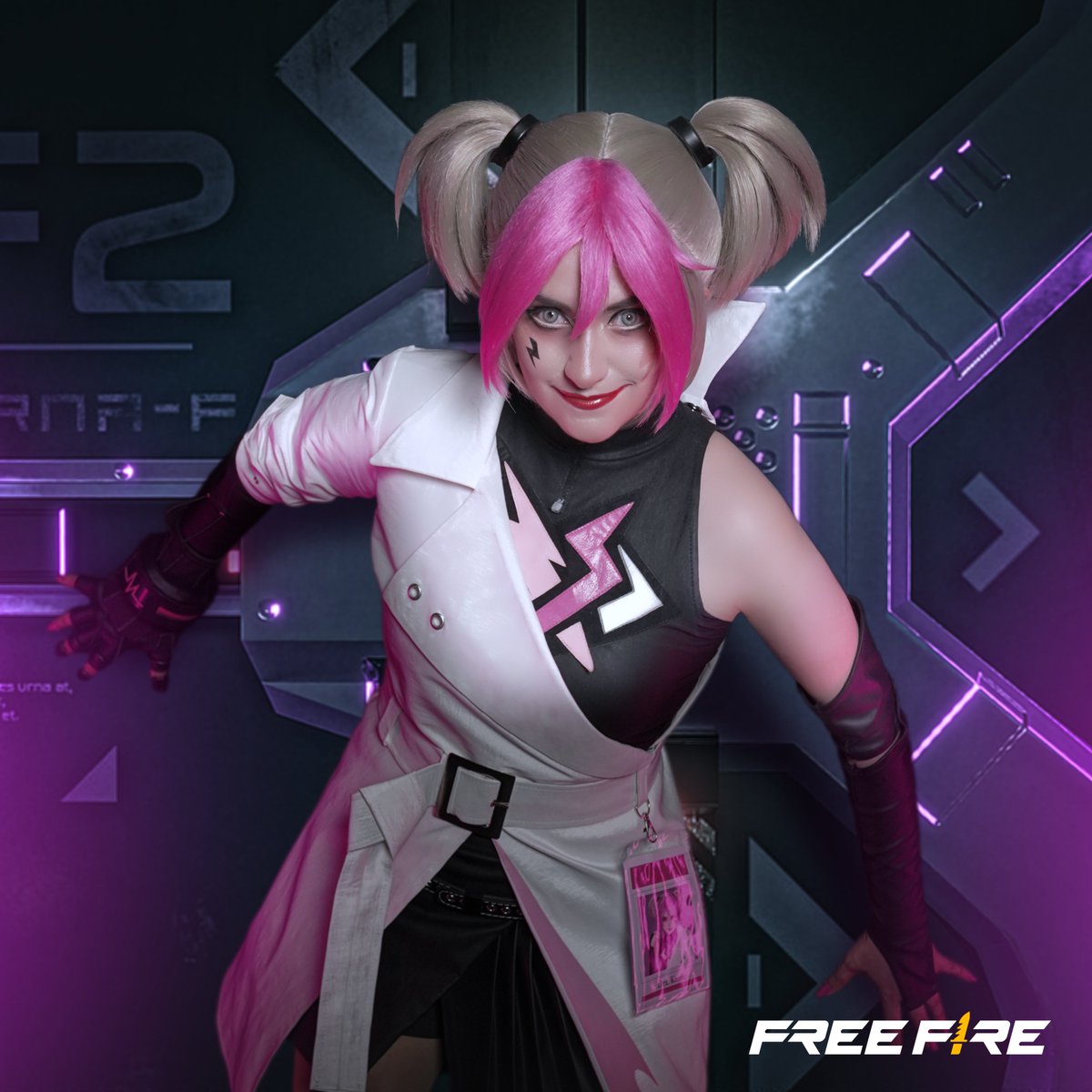 freefirelatino's tweet photo. ⚡ ¿Listo para el Electroshock? ⚡
La nueva doctora tiene planes para su próximo experimento. 😈
Kassie ya está en Free Fire, ¡SONRÍE!... Esto va a doler mucho. 🤡
#FreeFire7 #PortalFF
🧵 @THeavengreen https://t.co/s6or99dIf4
