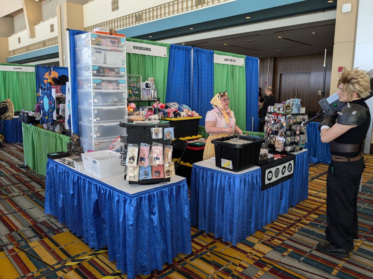 NewEdgeGamers's tweet photo. Come see us Come see us Connecticon with @systemarcadia #animeconvention #CONNECTICON #bluelock #genshinimpact #hokaistarrail #chainsawman #fullmetalalchemist #evangelion #neongenesisevangelion #kirby #videogames #nintendo64 #superfamicom #segasaturn #frieren #persona #bleach https://t.co/NPabEhDwin