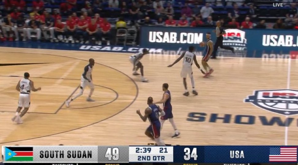 South Sudan is the greatest team ever assembled 😭