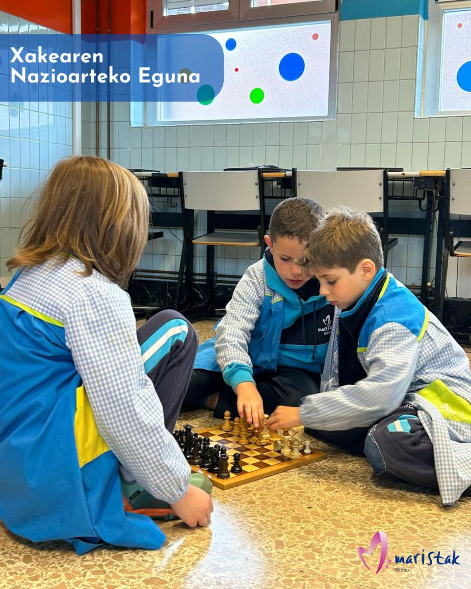MaristakBilbao's tweet photo. 🎉♟️ #XakearenNazioartekoEguna♟️🎉

🌟🧠#Xakea adimen logiko-matematikoa sustatzeko hezkuntza-tresna paregabea da. Gainera, lagunekin sozializatzeko eta gozatzeko modu bikaina da. Animatu zaitez pieza mugitzera eta gozatu xakean jolasten! https://t.co/zqHiqcuuHY
