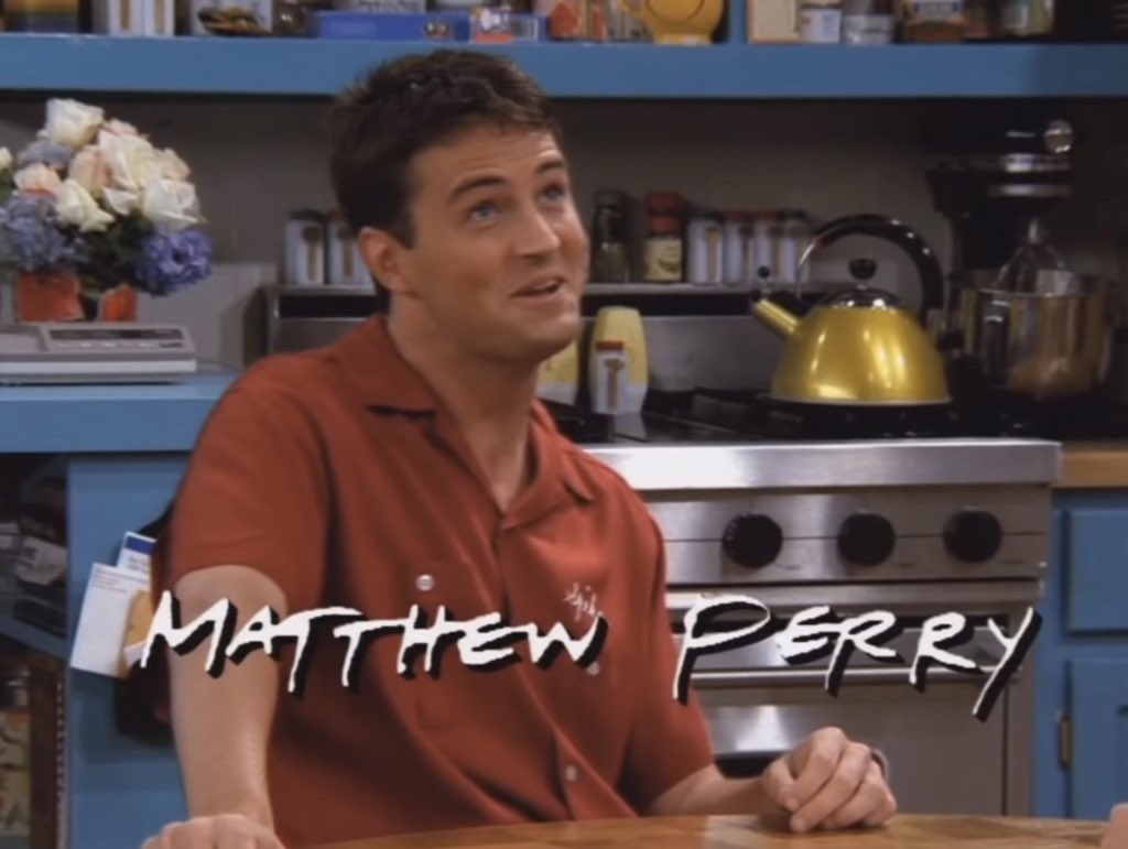 matthew perry as chandler bing