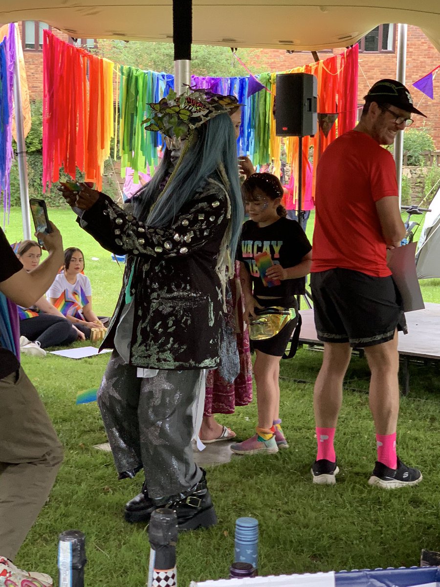 fifiwilcock's tweet photo. #monmouthpride we had a fabulous day @CelynBennett #walespride #firstpride https://t.co/iX8Q4iJFZF