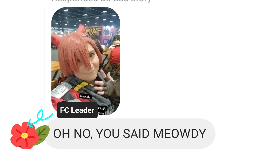 postmasterlil's tweet photo. FC leader caught me meowdying on social media 😭 https://t.co/EuoEWtIDTW