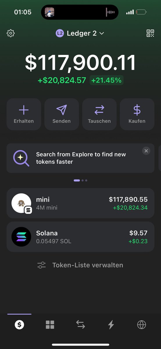 CodmSmokez's tweet photo. Haven’t sold any $mini yet and wont touch anytime soon. So much higher 🤪 https://t.co/Sl24AuYmUE