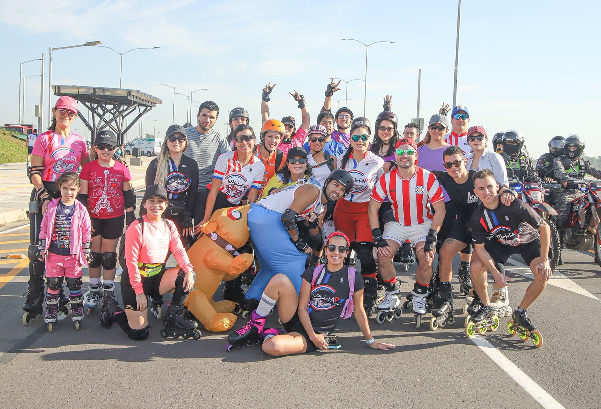 mopcparaguay's tweet photo. 🛼 🙌 Patinadores celebran la apertura de la #CostaneraSur

Rossana Frutos, del Club de Roller @RolleaPY, expresó la alegría de la comunidad de patinadores por este renovado espacio urbano.

👉 https://t.co/yTjzIZxqrE

#GobiernoDelParaguay 🇵🇾 https://t.co/hisuePTyC9