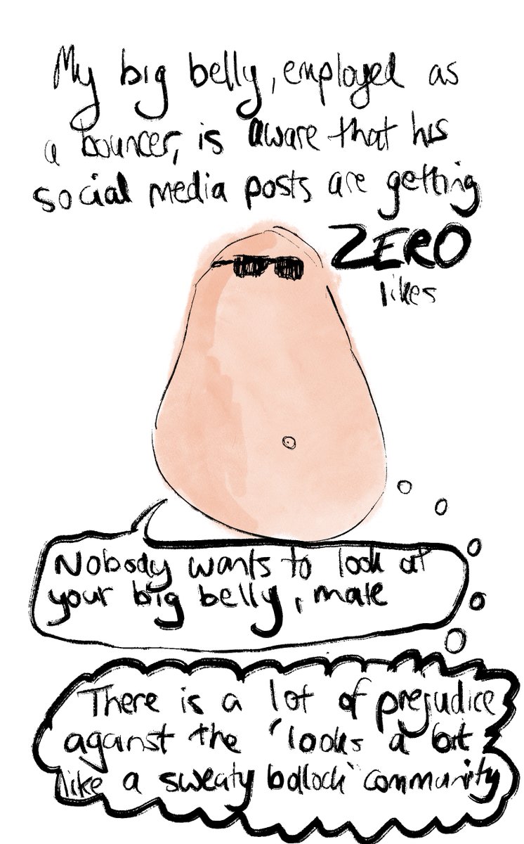 wellpossibly's tweet image. my big belly is not a quitter, more’s the pity…