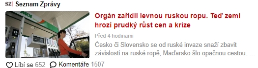 Překlep? ;) Nemyslím...