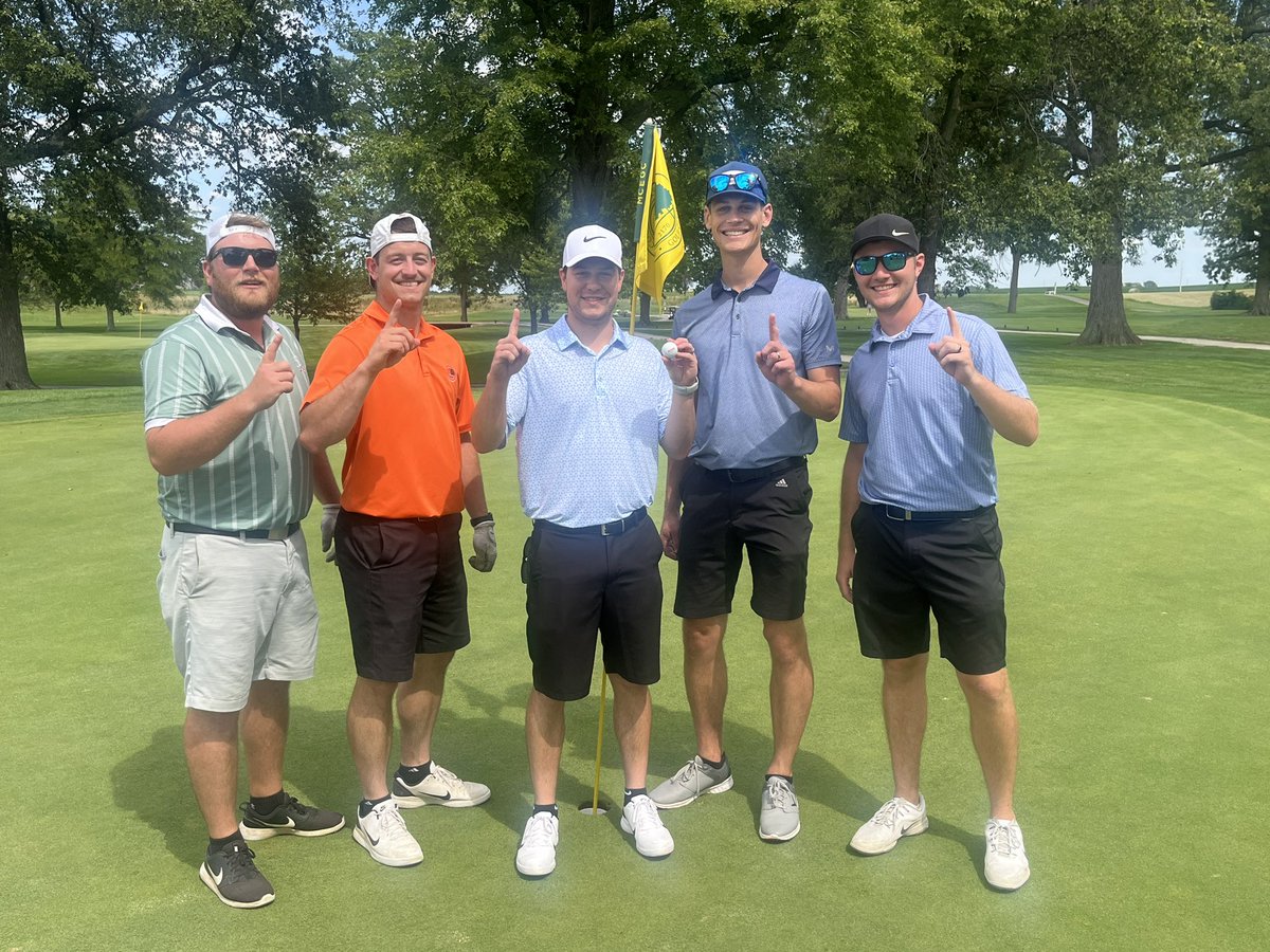 Congrats to <a href="/RBruening15/">Ryan Bruening</a> on hitting a hole-in-one on Hole 15 in the <a href="/fishmos1/">Fishmo's</a> Open!! Time for some serious 🍻 now!!
