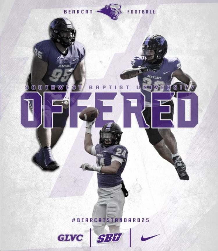 XScherffius42's tweet photo. After a great camp, and a great conversation with @Coach_J_Morgan I am extremely blessed to have received my first offer from @SBU_Football !
@PrepRedzoneMO @JPRockMO https://t.co/Fze2omoIvb