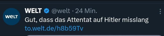 Leseerlaubnis's tweet photo. Falls sich noch irgendjemand fragt, wie #FriedeSpringer, #MathiasDöpfner und #KKR so ticken.
Diese Menschen freuen sich alle, dass Hitler nach dem 20. Juli 1944 noch weitere Millionen Menschen umbringen konnte. https://t.co/reoDtMRL9a
