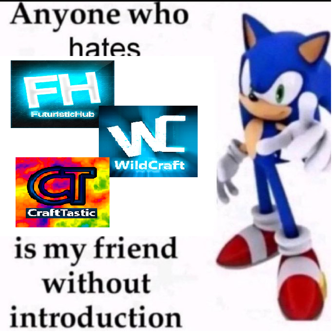 NewBetaMario64's tweet photo. Genuinely, if anyone hates these YouTubers...or I should say "this YouTuber" (it's one person), then I will proudly say that you are my friend without introduction...
#Memes #SonicTheHedghehog #sonicart #futuristichub #wildcraft #crafttastic #Minecraft #animation https://t.co/XduL346VdW