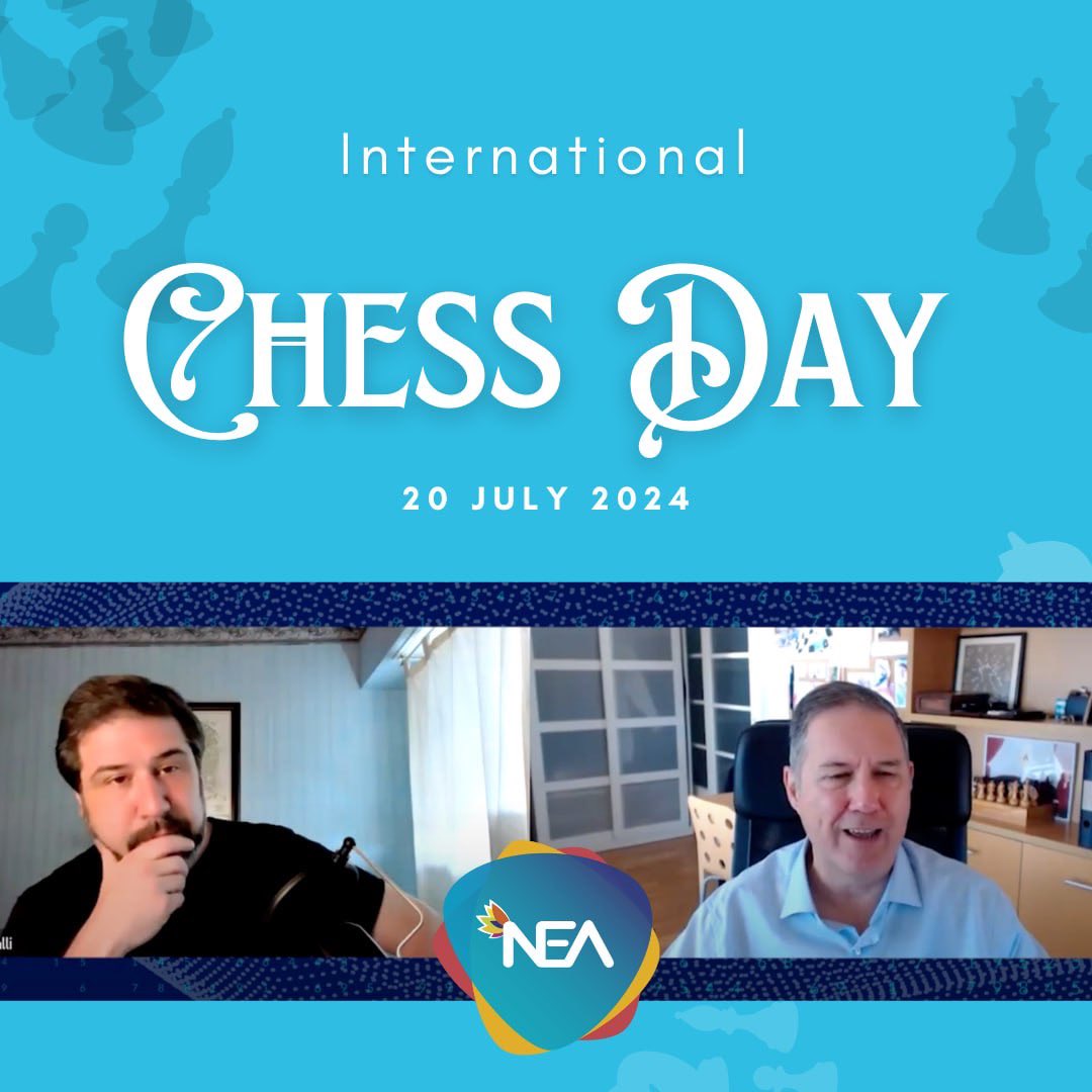 NEACSLP's tweet photo. 🎉 Celebramos el Día Mundial del Ajedrez 🎉♟ Desde NEA, compartimos una entrevista del Prof. Pablo Galli con el gran maestro Miguel Illescas. 🤩Hablamos sobre:
✨ Toma de decisiones
🤖 Inteligencia Artificial en el ajedrez
📚 Ajedrez en la educación
🏢 Estrategia empresarial. https://t.co/mpUFoSlbO5