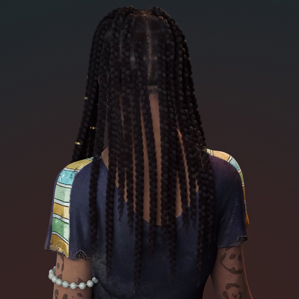 first time ever making braids and elodie looks soooo good in them 

thx u <a href="/zadtwt/">zade backup</a> for head texture (makeup, edges, parting detail)