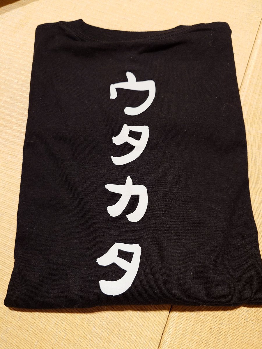 14karaagekun's tweet image. おはようございます‼️
始発列車に乗って東京旅行へ向かっております🚄
夜からの天野月ライヴまでは池袋か渋谷辺りをウロウロしてみようかな🤔
 これは今日着る予定の推しTです✨歌ってくれるかな〜🙄
あっ‼️‼️‼️書いてて思い出したがゲッコウガ連れてくるの忘れてた🥲ごめんよー
#AMN  #天野月