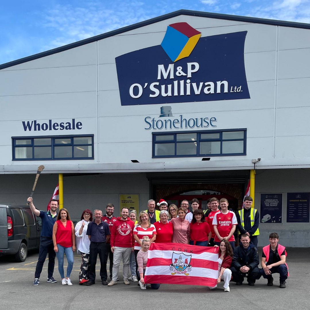 Eoinmpos's tweet photo. Wishing Pat Ryan and the Cork Senior Hurling panel the very best of luck tomorrow from all of us @mposullivanltd Corcaigh Abú 🔴⚪️@OfficialCorkGAA @CBA_cork @officialgaa https://t.co/CiOJDuiZaw
