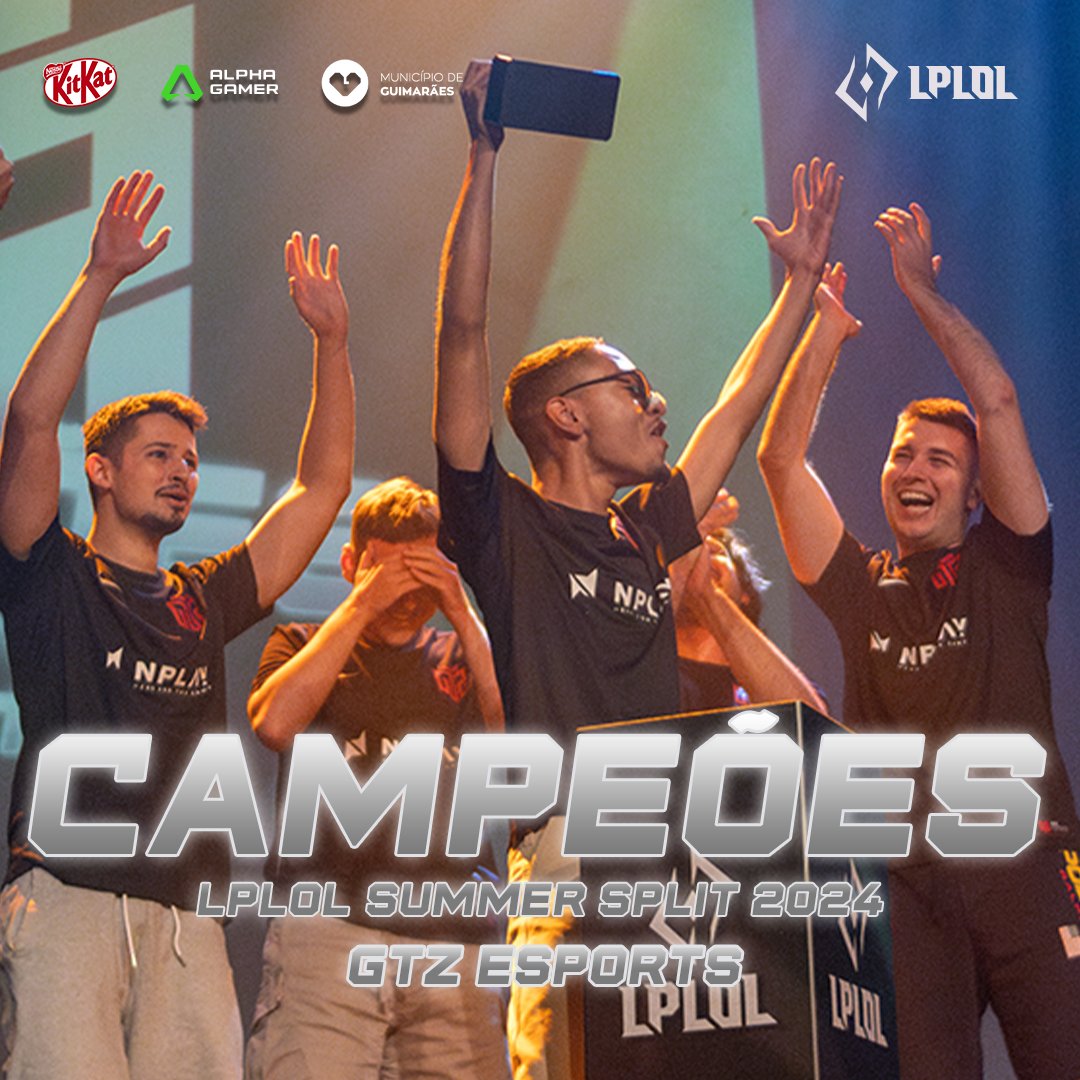 A equipa dos <a href="/GTZEsports/">GTZ Esports</a> é a grande vencedora do Summer Split 2024 da LPLOL 🏆