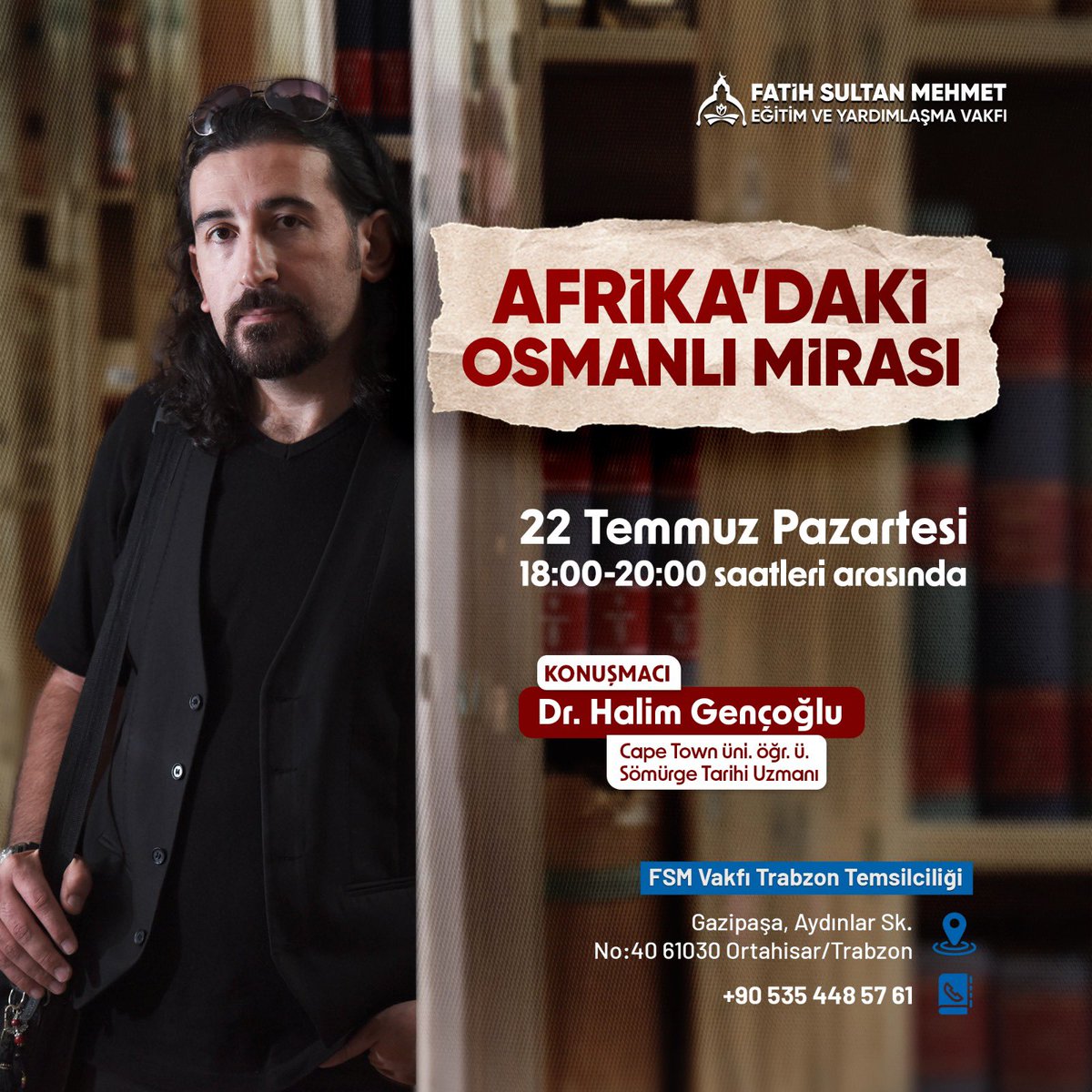 Pazartesi akşamı 18:00’de
Trabzon’da buluşalım..
🇹🇷