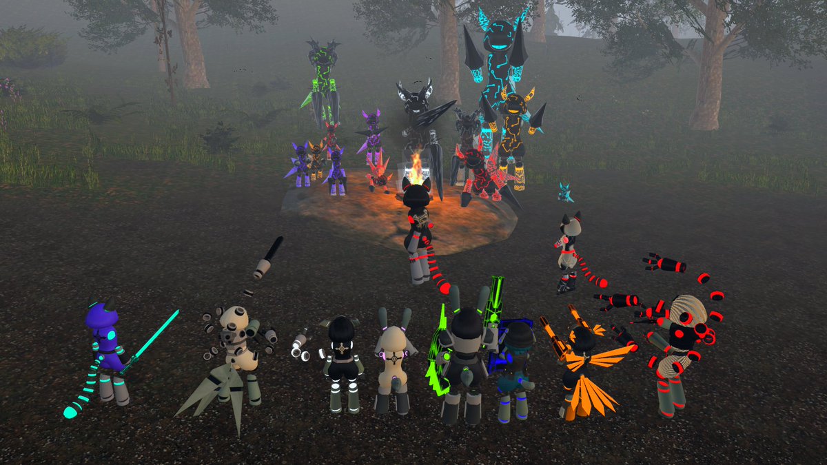Protogen_7's tweet photo. Madness. Truly pure madness. The Steals have arrived once again to transform other Deviltechs into defective cyber freaks. Retro is the only one capable of standing against them, until Geno and Envy arrives. #deviltech #deviltechinvasion https://t.co/NQlro2SIhw