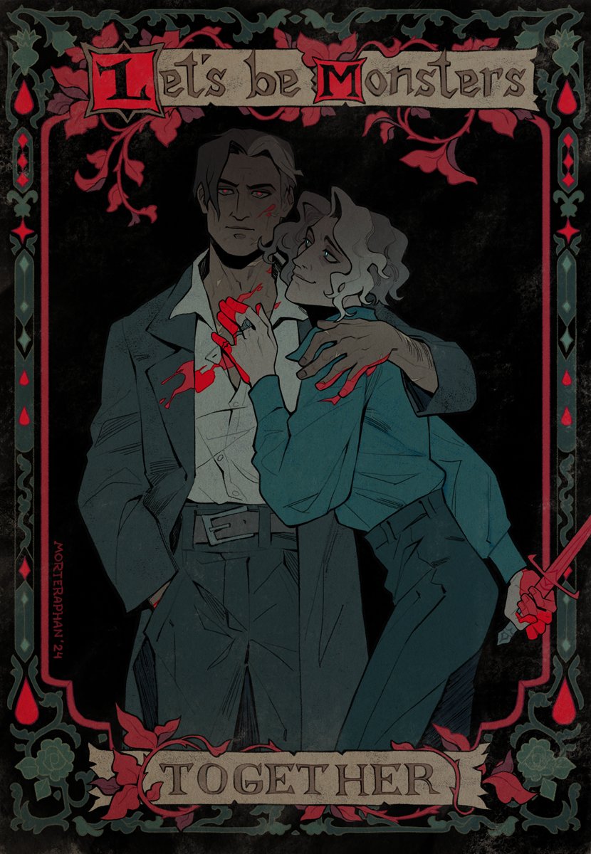 morteraphan's tweet image. Welcome all new people here! Important note: I draw both anthro/human art, and sometimes I draw cute things, but both of my settings contain dark macabre themes.
Extra materials and support:
🗝️ patreon.com/morteraphan
🌑 ko-fi.com/morteraphan