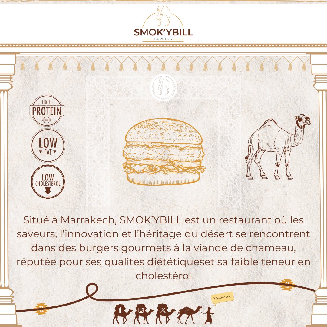 KAMELITO_MILK's tweet photo. 🐪🇲🇦 « @SMOKYBlLL » : Vous la connaissez cette histoire❓
📖 Il était une fois un Cap-Verdien 🇨🇻 , un Polonais 🇵🇱 et un Yéménite 🇾🇪 au Maroc 🇲🇦…
🚨🔜 OUVERTURE BIENTÔT 🤲
🇲🇦🇺🇳🌍🐪🦙🐫2️⃣0️⃣2️⃣4️⃣
#SMOKYBILL #marrakech #مراكش #maroc #morocco #المغرب #camelmeat #camelburger #camelccino #حليب_الإبل #healthyfood #chameau #laitdechamelle #coffee #gueliz #camelcheese #camelcoffee #IYC2024 #YearOfCamelids #camelmilk #camel #عام_الإبل_2024 #annéedescamélidés #camelife #AnnéeInternationaleDesCamélidés #humpday #السنة_الدولية_للإبل