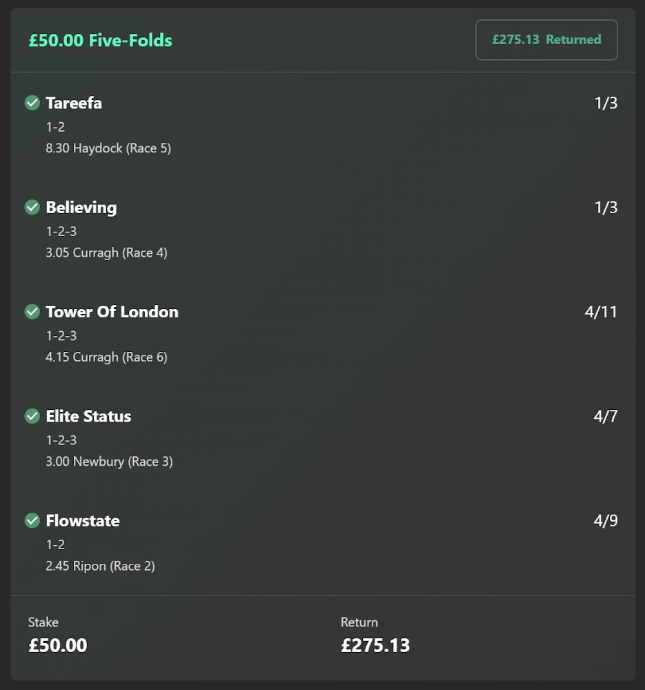 The Horse Racing Tipster tweet media