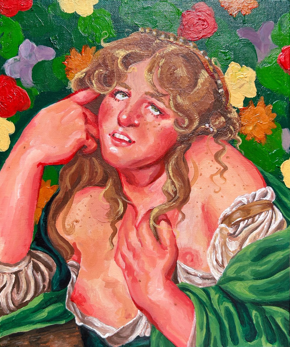 theftshrubbery's tweet photo. my second entry to the #classicscollab 🌺
Ariadne; Jean-Baptiste Greuze
(1803) https://t.co/X48lJz17bI